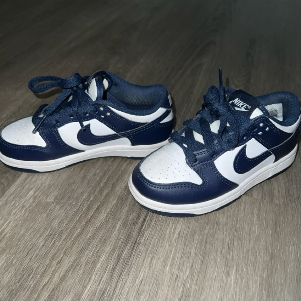 Nike Kids' Blue and White Sneakers